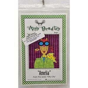 Amy Bradley Quilt Pattern - Amelia (54" x 79") Kitty City Series